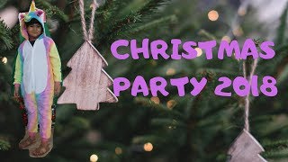 Kids in Animal Costumes Dancing to All I Want for Christmas is You || Christmas Party 2018