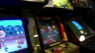 Crow visits Galloping Ghost Arcade (16Jan2011)