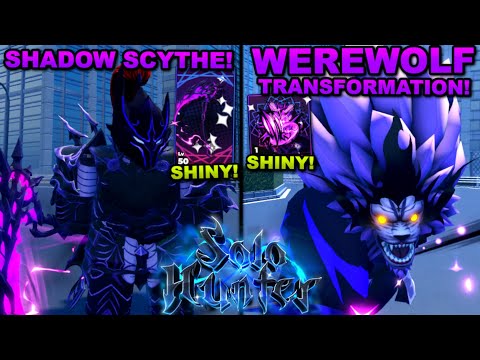 Getting The Strongest Mythic Attacks (Werewolf & Shadow Scythe) In Roblox Solo Hunters...