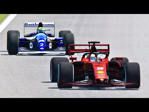 Ferrari F1 2019 vs Williams F1 1994 - Imola 1994