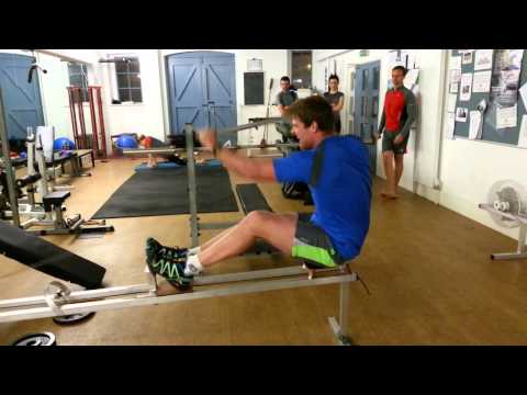 Brett @ richmond canoe club doing intervals