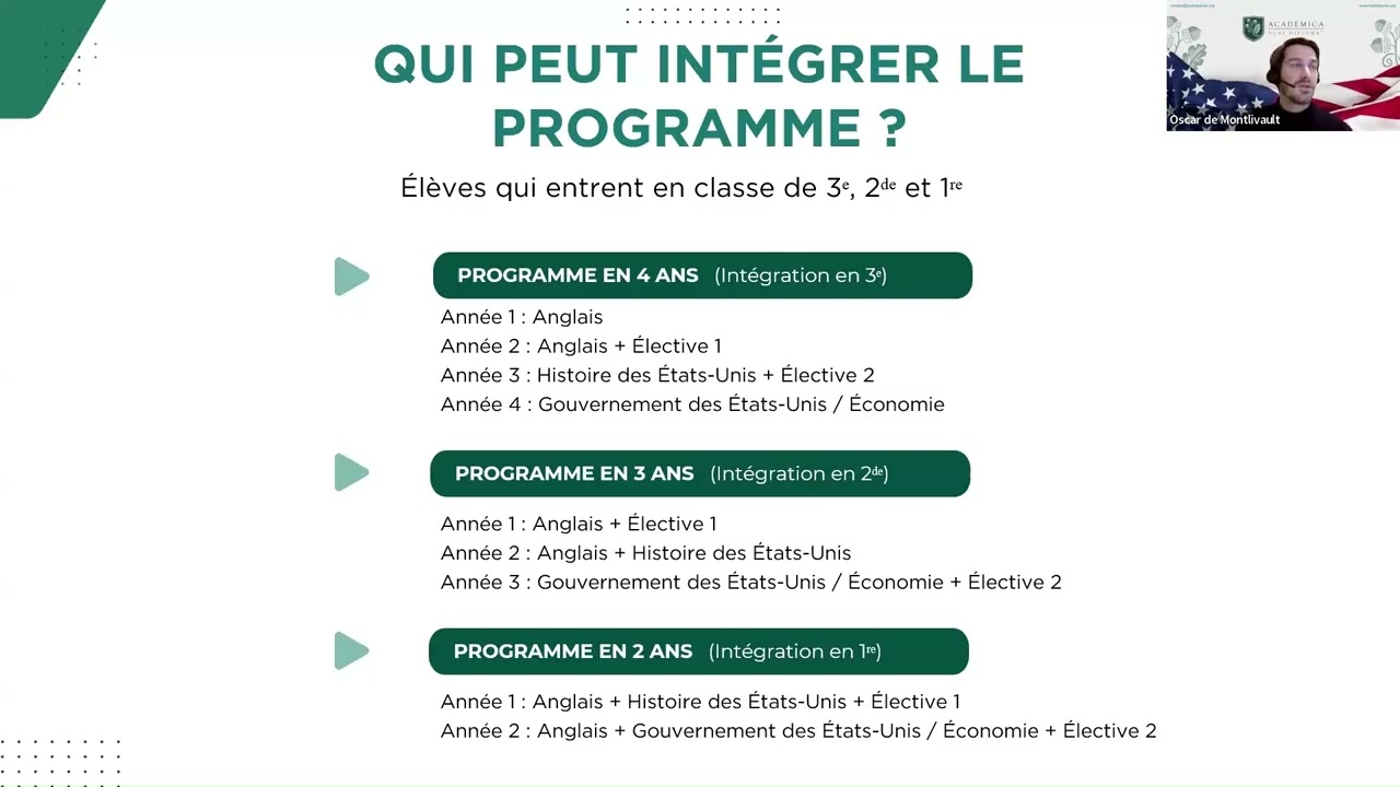 Replay webinaire Dual Diploma