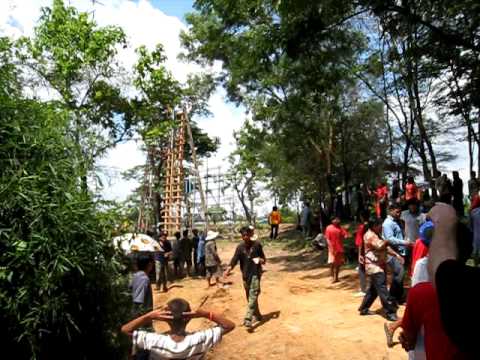 Unsere Rakete beim Bun Bung Fai 2009
