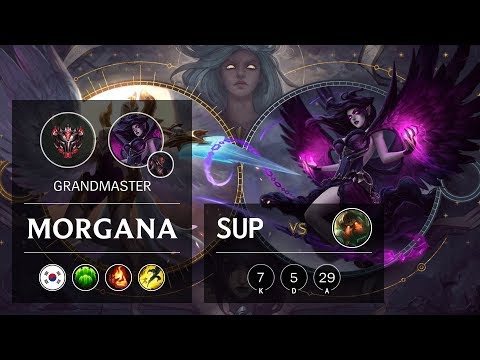 Morgana Support vs Nautilus - KR Grandmaster Patch 9.15