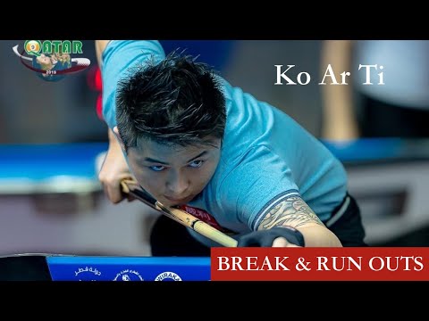 |BREAK & RUN OUTS| Ko Ar Ti - 65th Place - 2019 World 9-ball Championship