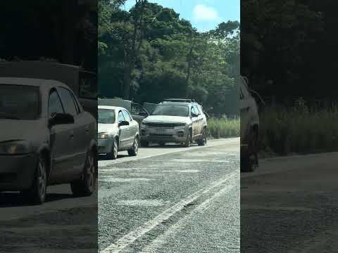 Situação precária  da 262 entre Matipo e realeza Minas Gerais