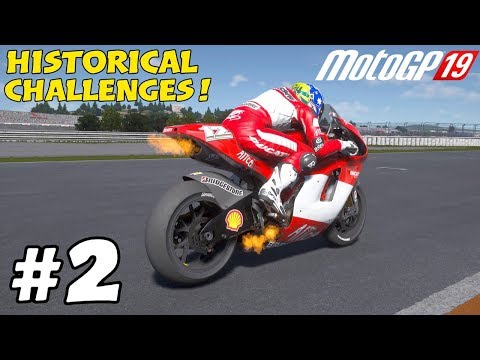 MotoGP 19 HISTORICAL CHALLENGES! | Part 2 | PS4 PRO Gameplay