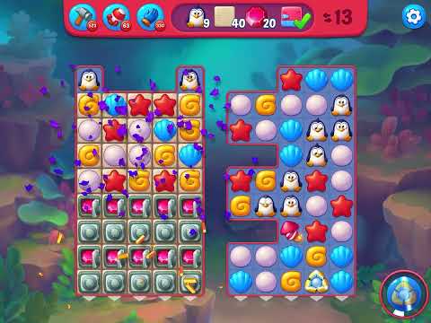 Fishdom Hard level 7875 no boosters フィッシュダム ハード [Friend's]