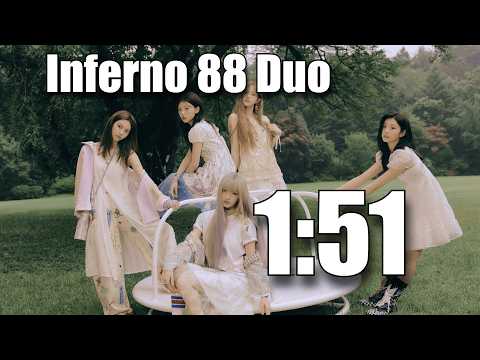 Inferno 88 | Duo POV Dungeon Speedrun | 1:51 (WR)