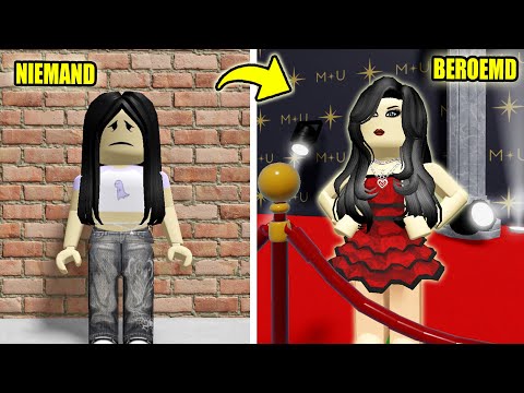 VAN NIEMAND TOT BEROEMDHEID - ROBLOX CELEBRITY STORY! || Let's Play Wednesday