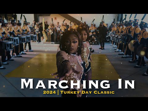 Marching In | Alabama State University | 2024 Turkey Day Classic