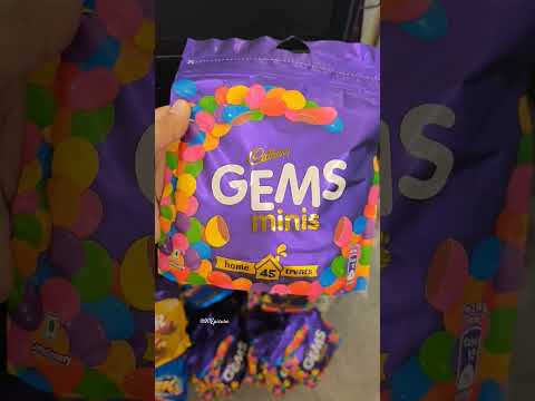 Mini Cadbury GEMS 😋😋😋
