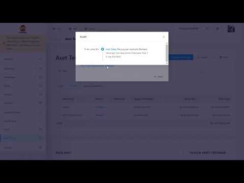 Fitur Log Histori Penyusutan Otomatis