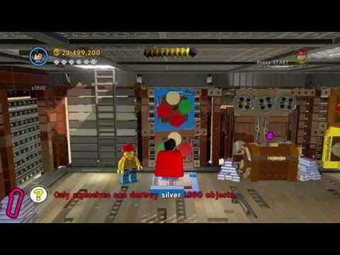 The Lego Movie Videogame - #5 Escape From Flatbush 100% Collectibles Guide