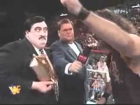 Undertaker Being Carried to the Ring by his Druids 8/19/1996