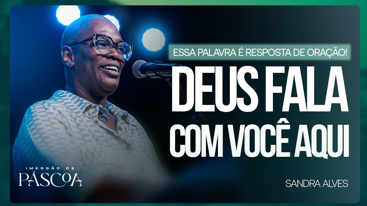 IMPOSSÍVEL você não MUDAR DE VIDA com essa PREGAÇÃO! | Pastora Sandra Alves