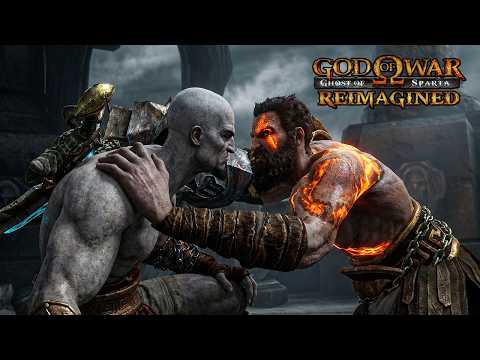 God of War: Ghost of Sparta Reimagined Next-Gen Remake Graphics (Fan Made)