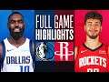 MAVERICKS at ROCKETS | FULL GAME HIGHLIGHTS | December 22, 2023