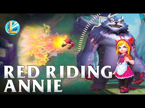 Red Riding Annie Skin Spotlight - WILD RIFT