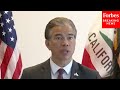 CA AG Bonta Holds Press Conference About New Report On Immigration Detention Facilities Conditions