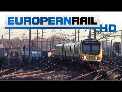 Iarnród Éireann Irish Rail Commuter 29000 DMU 29010 + 29023 arrive & depart Dublin Connolly