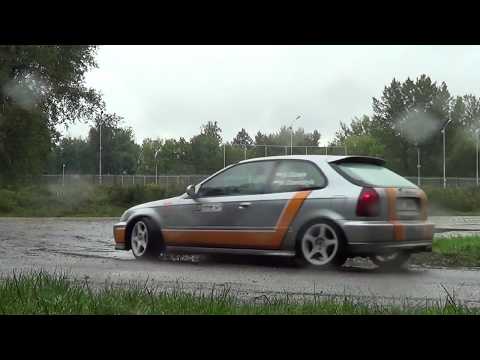 3 Runda Szombierki Rally Cup 2017 - Grzegorz Gunia / Mirosław Damczyk - Honda Civic