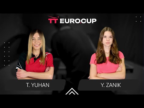12:15 Tetiana Yuhan - Yulianna Zanik 31.12.2024 TT Euro.Cup Women Ukraine Star. TABLE 4