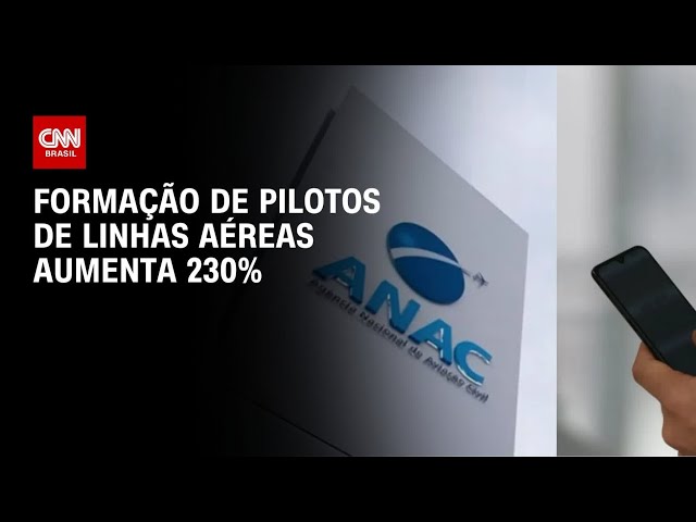 Aviação: Formação de pilotos de linhas aéreas aumenta 230% em três anos | LIVE CNN