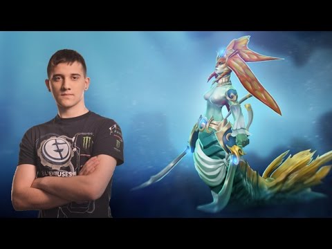 Arteezy Naga Siren #1 plays in Dota 2