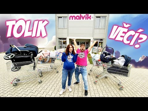 Šílené nákupy vybavení pro Miminko! w/ Stáňa