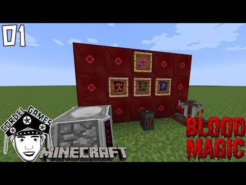Blood Magic Tutorial (1.7.10) - Ep.  01 First Steps