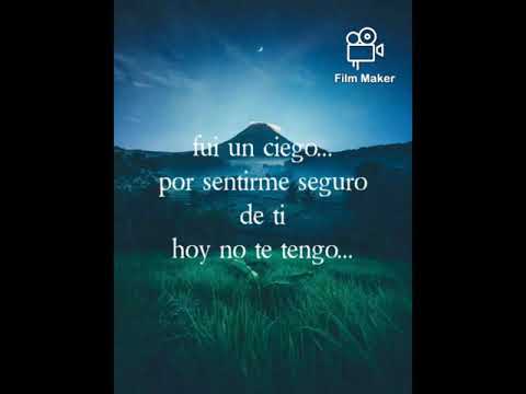 Ciego - Te fuiste de aqui - Con la cara en alto - Reik Letra cover