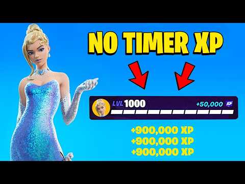 THE BEST *NO TIMER* FORTNITE XP MAP to FARM & LEVEL UP FAST in FORTNITE Chapter 7! (144,000!)