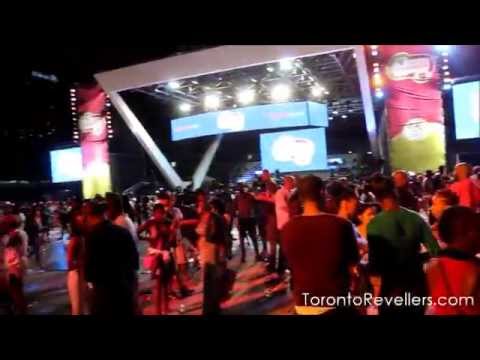 Toronto Revellers on Stage with Machel Montano | July 2014 (Pan Am Games Countdown)