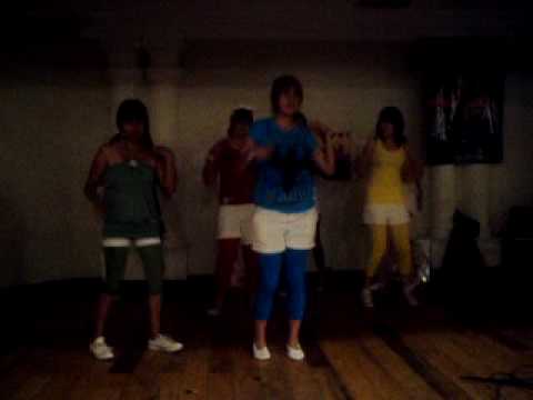 100417 expo anime celaya OTR bailando Oh! de SNSD