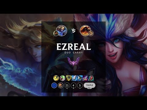 Ezreal ADC vs Sivir - EUW Master Patch 12.15