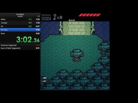 Anodyne any% speedrun in 5:28