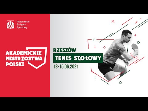 Akademickie Mistrzostwa Polski w Tenisie Stołowym FINAŁ mężczyzn