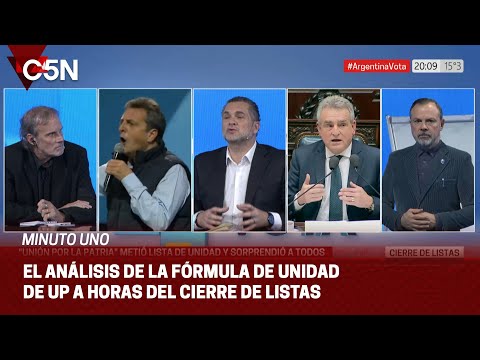 GUSTAVO SYLVESTRE, FERNANDO BORRONI y MARIANO HAMILTON analizaron la FÓRMULA de UNIDAD de UP