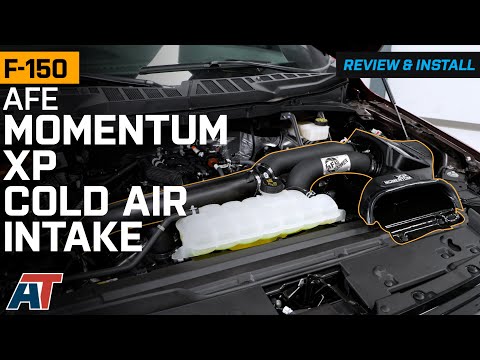 2021-2024 3.5L EcoBoost F-150 AFE Momentum XP Cold Air Intake with Pro DRY S Filter Review & Install