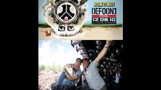Charlie Lownoise & Menthal Theo - Live @ Defqon 1 2010 (NL) Red Stage