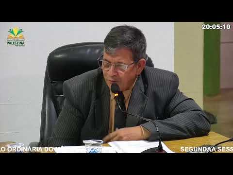 SEGUNDA SESSÃO ORDINÁRIA DO MÊS DE AGOSTO DE 2026