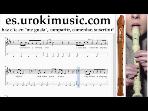 Como Tocar flauta dulce G. Avicii - Wake Me Up Tablatura Parte#2 um-a927