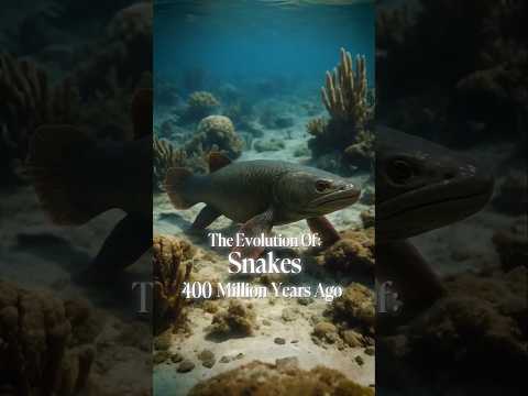 The Evolution Of Snakes 🐍