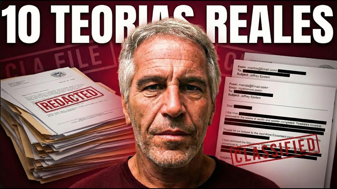 ¿Los ARCHIVOS de Epstein CONFIRMAN las peores CONSPIRACIONES?