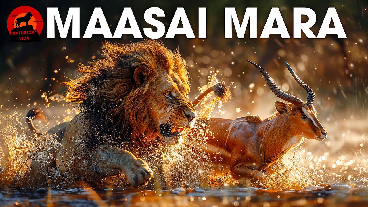 MAASAI MARA | O Mistério dos Caçadores Mais Ferozes da África | Documentários  animais
