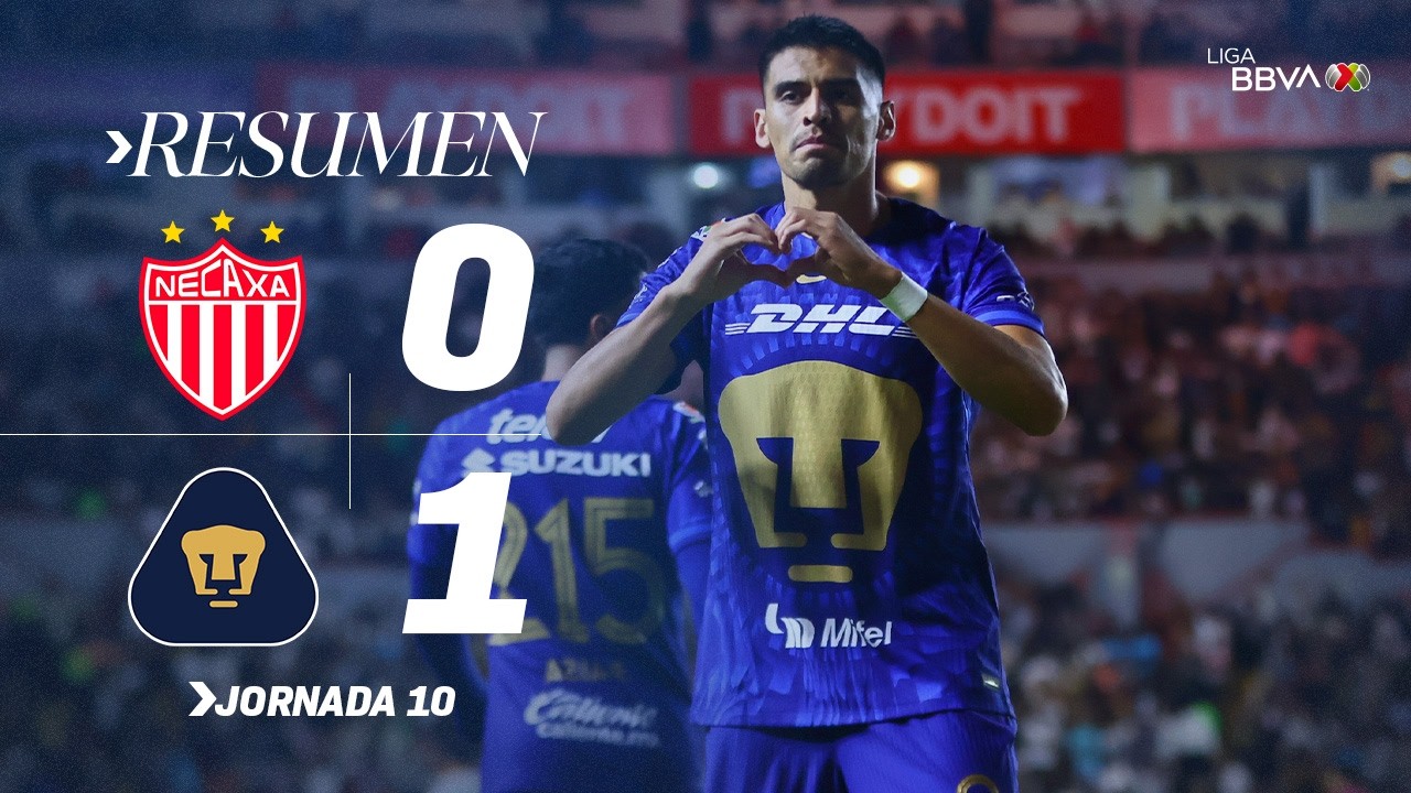 Club Necaxa vs Pumas UNAM Highlights