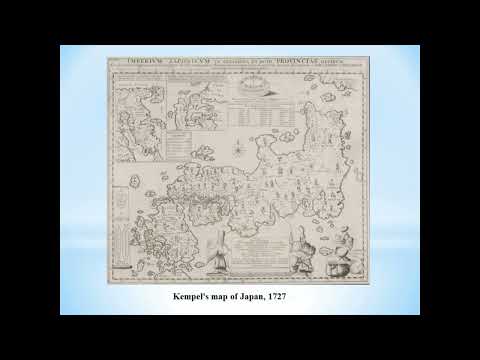 Visto em mapas ocidentais antigos A mudança na forma do “Japão” Parte 2