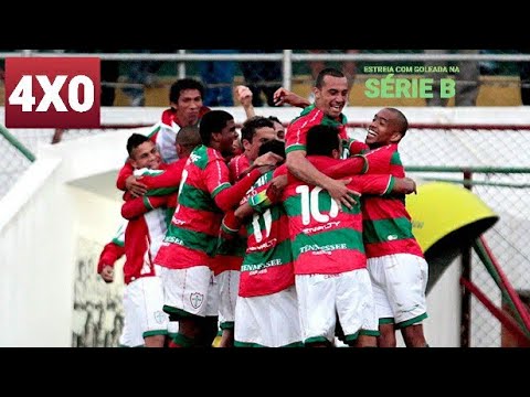 Portuguesa SP 4X0 Náutico - Brasileirão Série B 2011 | 1° Rodada