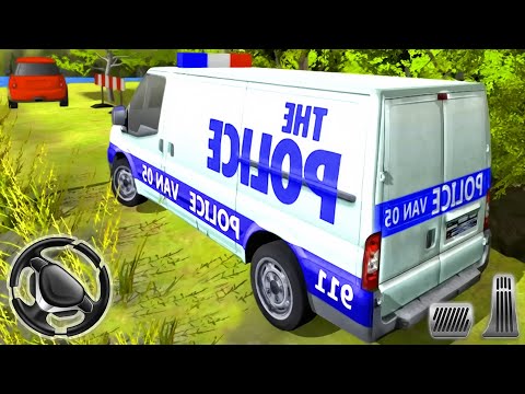 Police Van Driving Game - Offroad Rescue Car Driver Simulator | Android Gameplay